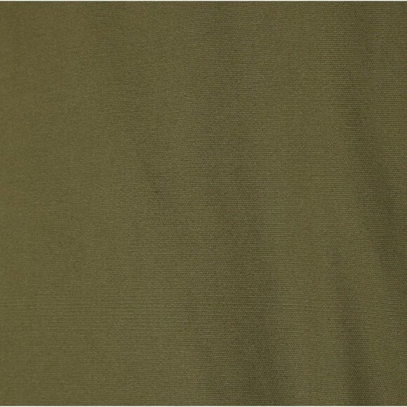 Woolrich Men's XL Canvas Hooded Jacket Plaid Kangaroo Pocket Zipper Hoodie Green - Picture 5 of 12